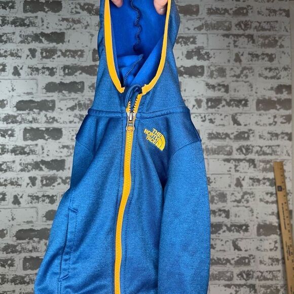 The North Face | infant blue full zip hoodie - Picture 7 of 7
